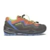 Lowa Multifunktionsschuhe Robin EVO GTX Low (wasserdicht, Veloursleder) Graphit/blau Kinder