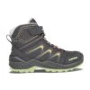 Lowa Winterschuhe Maddox Warm GTX Kid (wasserdicht) Graphitgrau/mint Kinder