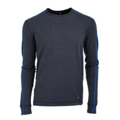 Maul Funktionsunterwäsche Langarmshirt Eskimo-Bengel (antibakteriell, Atmungsaktiv, Elastisch) Navyblau Herren