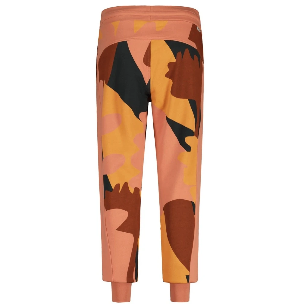 Maloja Freizeithose PianaM Organic Sweat Pants (100% Baumwolle, Hoher Bund) Lang Orange/rosa Damen 2 Maloja Freizeithose PianaM Organic Sweat Pants (100% Baumwolle, Hoher Bund) Lang Orange/rosa Damen – Bild 2