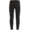 Maloja Laufhose Winter-Tights BergellM Thermal (wärmeisolierung, Hohe Bewegungsfreiheit) Lang Schwarz Herren