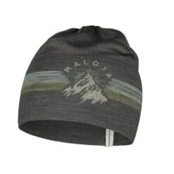 Maloja Mütze (Beanie) KalditschM Sports Beanie (Merinowolle) Moonless Herren/Damen