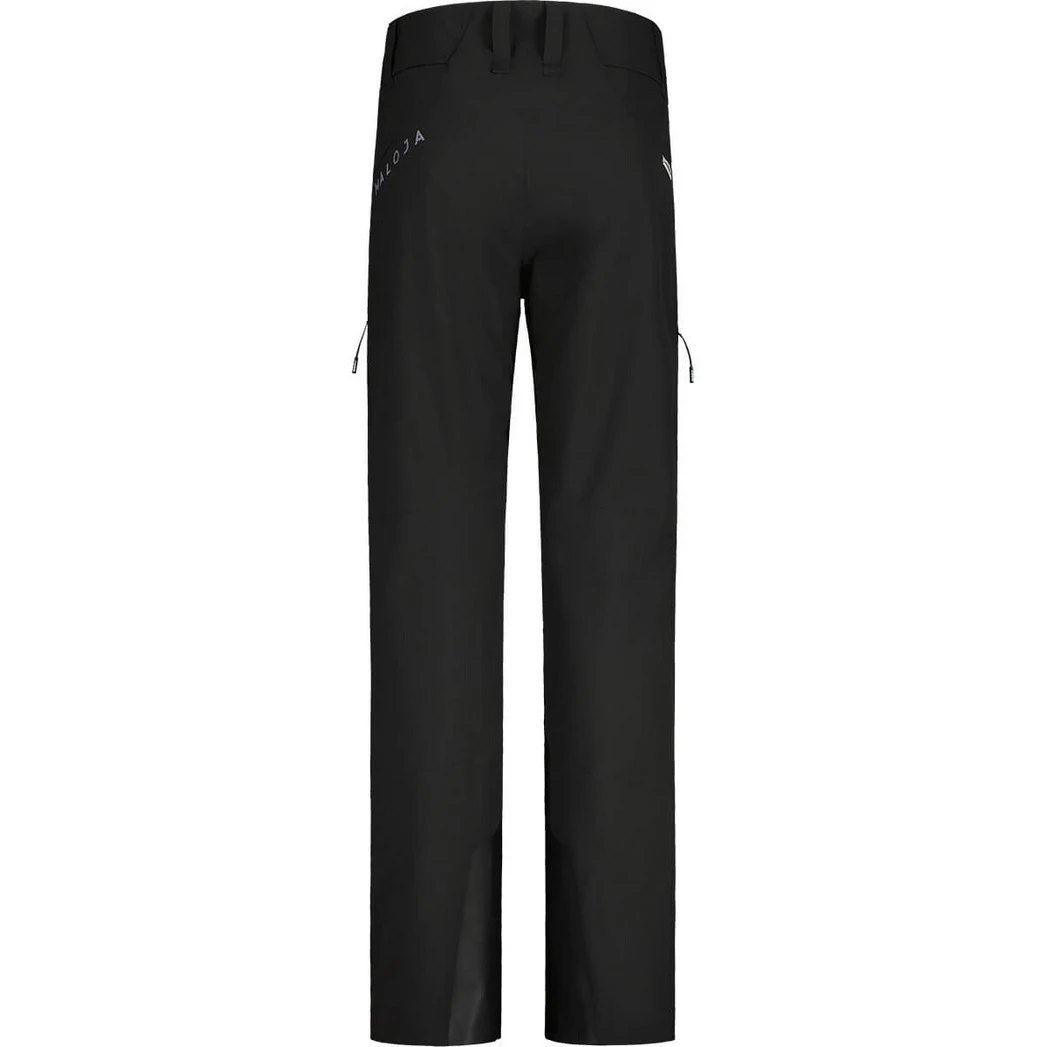 Maloja Winter-Skihose BerninaM Alpine Insulated Pants (schmal Geschnitten,warm Und Atmungsaktiv) Schwarz Damen – Bild 2