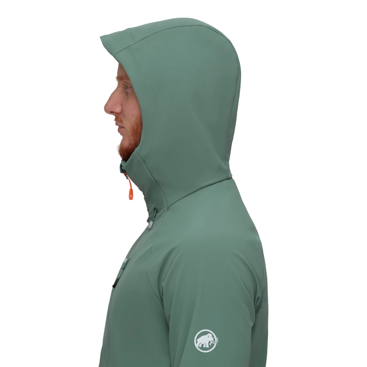 Mammut Ganzjahres-Softshelljacke Ultimate Comfort SO Hooded (winddicht) Jadegrün Herren 6 Mammut Ganzjahres-Softshelljacke Ultimate Comfort SO Hooded (winddicht) Jadegrün Herren – Bild 6