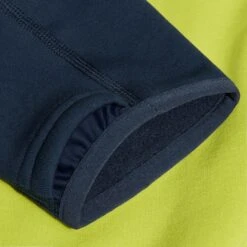 Mammut Fleecejacke Aconcagua ML (Midlayer) Mit Kapuze Limegrün/marineblau Herren -Günstiges Draussen Herz Geschäft Mammut 1014 04280 40231 Aconcagua ML Jacke201 750x750 1