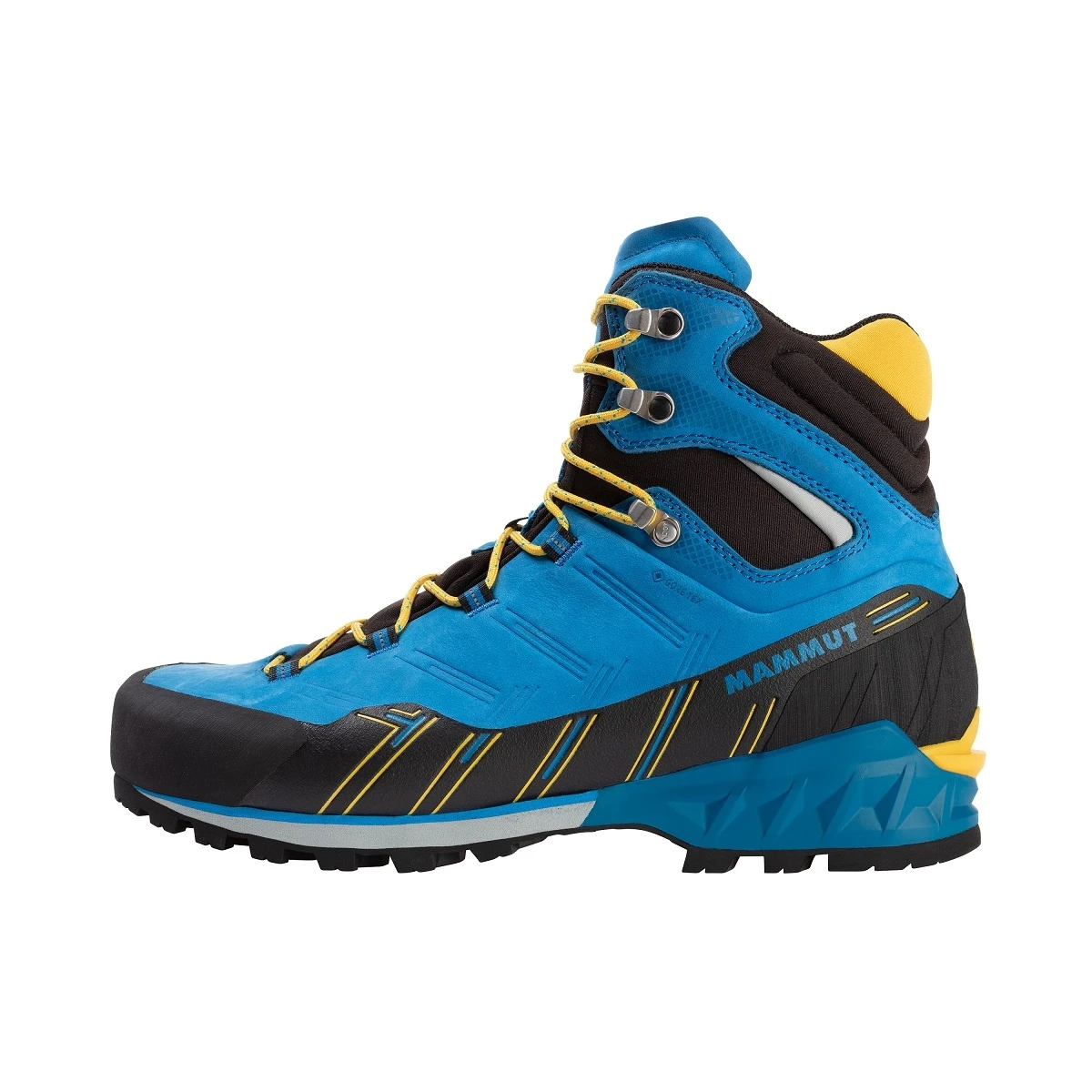 Mammut Wanderschuhe Kento Guide High GTX (Hochtouren-Bergwandern, Nubukleder, Wasserdicht) Blau Herren 2 Mammut Wanderschuhe Kento Guide High GTX (Hochtouren-Bergwandern, Nubukleder, Wasserdicht) Blau Herren – Bild 2