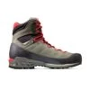Mammut Wanderschuhe Kento Advanced High GTX (Bergstiefel Bedingt Steigeisenfest, Wasserdicht) Braun/rot Herren