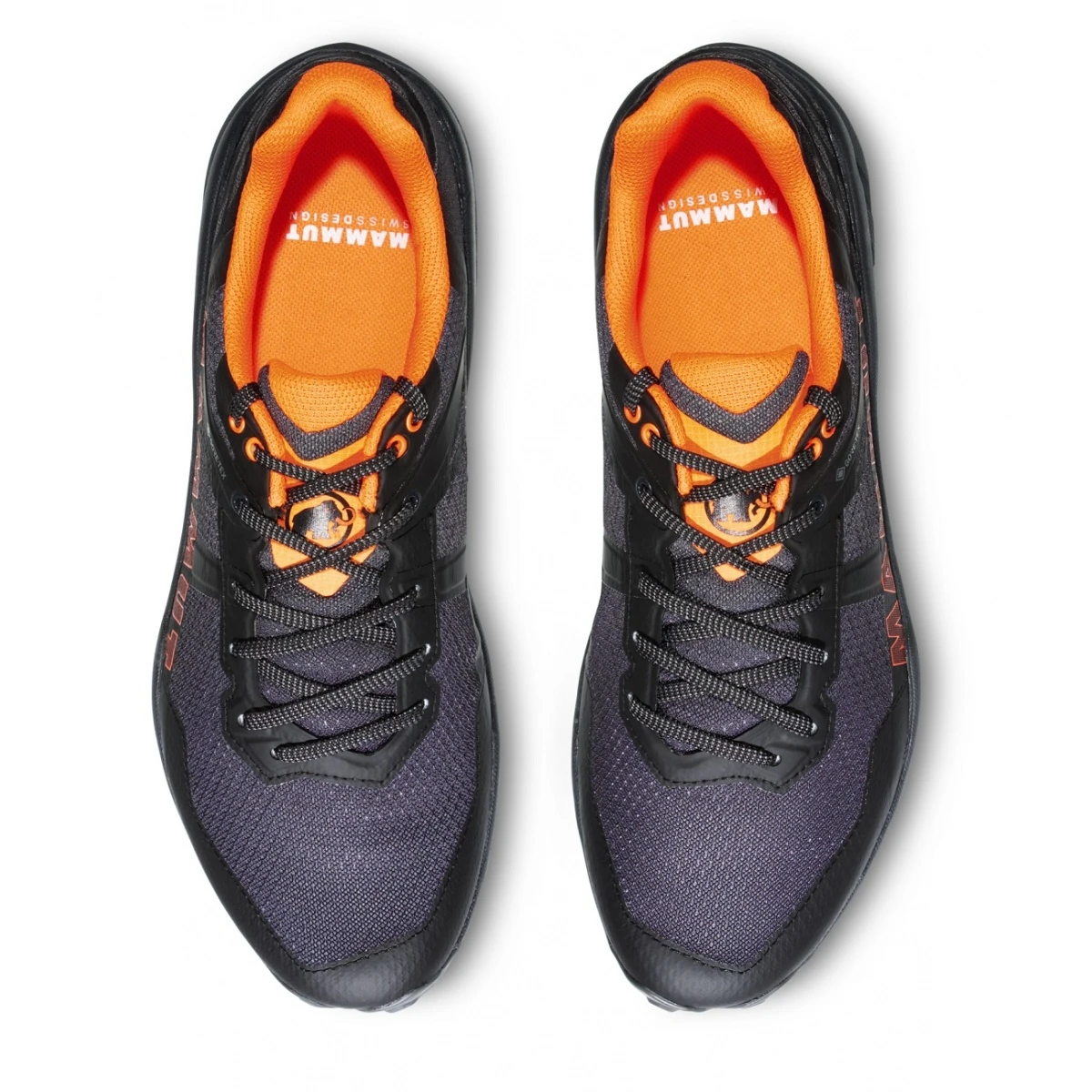 Mammut Trail-Laufschuhe Sertig II Low GTX (Multifunktion, Wasserdicht) Schwarz/orange Herren 3 Mammut Trail-Laufschuhe Sertig II Low GTX (Multifunktion, Wasserdicht) Schwarz/orange Herren – Bild 3
