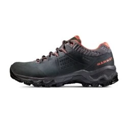 Mammut Wanderschuhe Nova Low IV GTX (All-Terrain, Nubukleder, Wasserdicht) Schwarz Damen