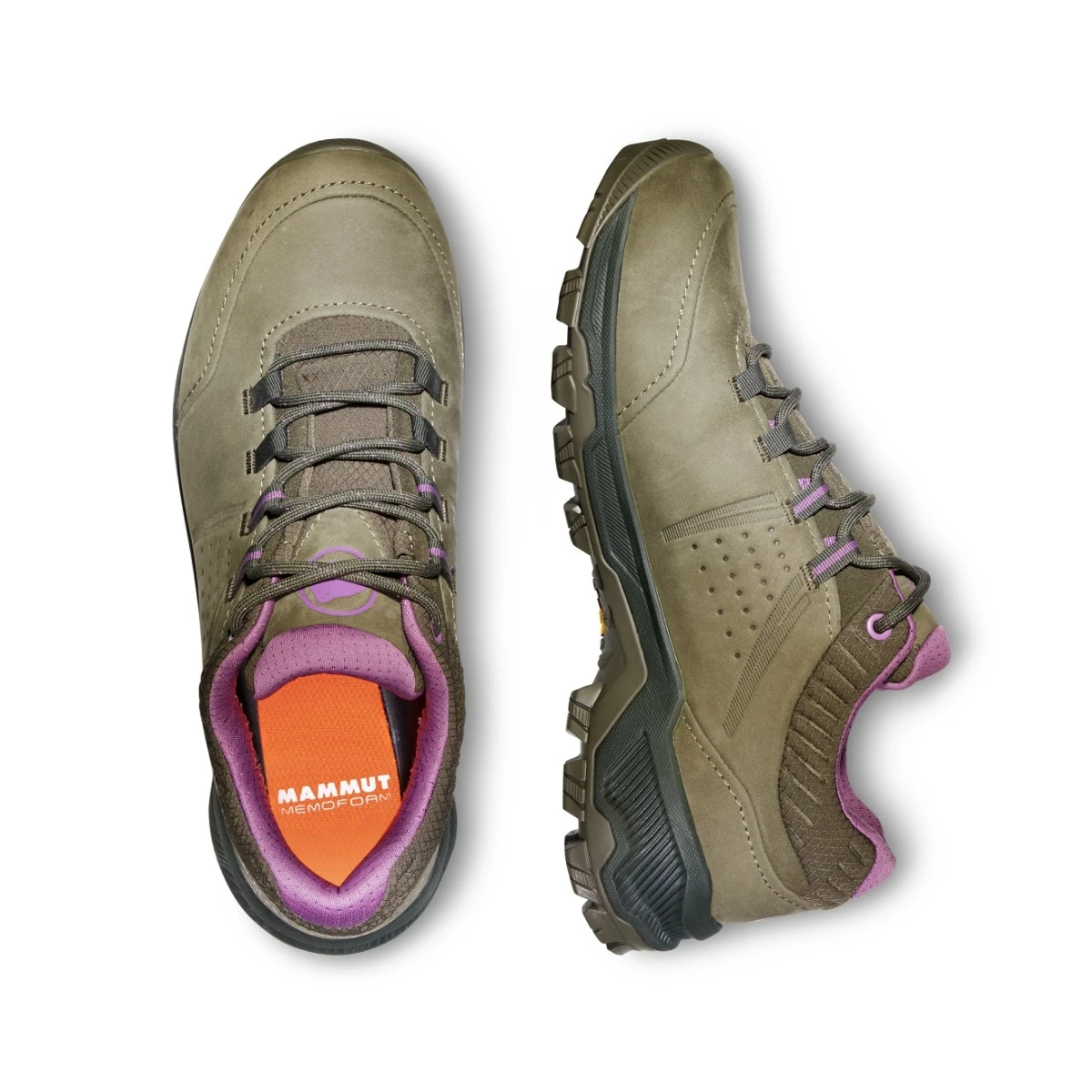 Mammut Wanderschuhe Nova Low IV GTX (All-Terrain, Nubukleder, Wasserdicht) Iguanagrün Damen 2 Mammut Wanderschuhe Nova Low IV GTX (All-Terrain, Nubukleder, Wasserdicht) Iguanagrün Damen – Bild 2