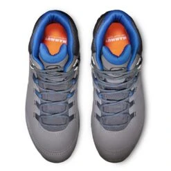 Mammut Wanderschuhe Nova Mid IV GTX (All-Terrain, Nubukleder, Wasserdicht) Titaniumgrau Damen -Günstiges Draussen Herz Geschäft Mammut 3030 04730 00668 Nova Mid Schuh203 1041x1041 1