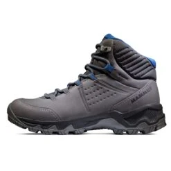 Mammut Wanderschuhe Nova Mid IV GTX (All-Terrain, Nubukleder, Wasserdicht) Titaniumgrau Damen