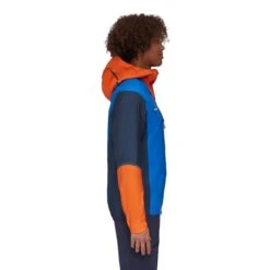 Mammut Wanderjacke Nordwand Light 3-Lagen Hardshell (wasserdicht, Atmungsaktiv) Dunkelblau/orange Herren -Günstiges Draussen Herz Geschäft Mammut Jacke Nordwand Light Herren 1010 28670 50404 3 1200x1200 1