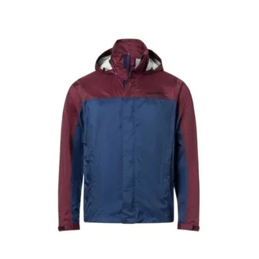 Marmot Regenjacke PreCip Eco (wasserdicht, Atmungsaktiv, PFC-frei) Blau/weinrot Herren 1 Marmot Regenjacke PreCip Eco (wasserdicht, Atmungsaktiv, PFC-frei) Blau/weinrot Herren