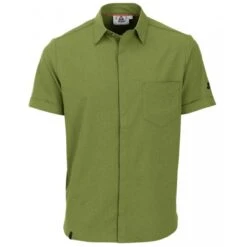 Maul Reise-Wander Kurzarmhemd Coesfeld II (atmungsaktiv) Grün Herren