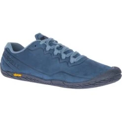 Merrell Minimal-Laufschuhe Vapor Glove 3 Luna Leder Poseidonblau Damen