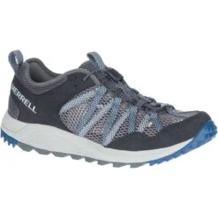 Merrell Trail-Laufschuhe Wildwood Aerosport Steingrau Herren