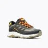 Merrell Trail-Laufschuhe Moab Speed GTX (wasserdicht) Beige/schwarz Herren