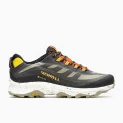 Merrell Trail-Laufschuhe Moab Speed GTX (wasserdicht) Beige/schwarz Herren -Günstiges Draussen Herz Geschäft Merrell Laufschuhe Moab Speed GTX JJ067457 4 780x780 1