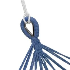 Nils Camp Hängematte NC9001 (mit Holzstab, Haltbar, Leicht Aufzuhängen) Blau/petrol 200x120cm -Günstiges Draussen Herz Geschäft Nils Camp 15 03 059 NC9001 Haengematte 8 600x600 1