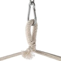 Nils Camp Hängesessel NC3107 (Holzbalken, Baumwolle, Leicht Aufzuhängen) Grün 103x99cm -Günstiges Draussen Herz Geschäft Nils Camp 15 03 086 NC3107 Sessel 5 600x600 1