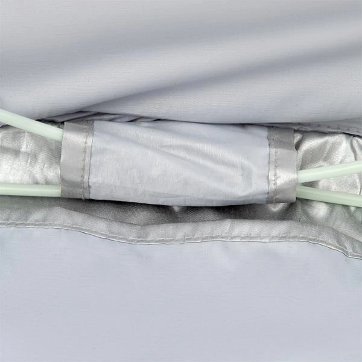 Nils Camp Strandmuschel NC3173 (UV-Schutz, Selbstaufbauend) Grau/türkisblau - 140x110x110 4 Nils Camp Strandmuschel NC3173 (UV-Schutz, Selbstaufbauend) Grau/türkisblau - 140x110x110 – Bild 4