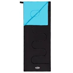 Nils Camp Schlafsack NC2002 (2-Jahreszeiten-Schlafsack) Schwarz 190x75xm