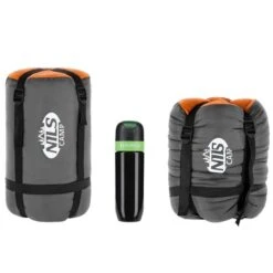 Nils Camp Schlafsack NC2008 Größe L (2-Jahreszeiten-Schlafsack) Orange/schwarz 185x75xm -Günstiges Draussen Herz Geschäft Nils Camp 15 04 106 NC2008 Schlafsack 2 600x600 1