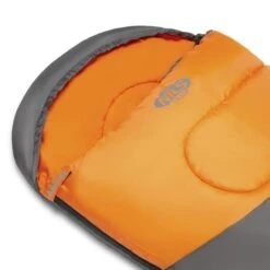 Nils Camp Schlafsack NC2008 Größe L (2-Jahreszeiten-Schlafsack) Orange/schwarz 185x75xm -Günstiges Draussen Herz Geschäft Nils Camp 15 04 106 NC2008 Schlafsack 7 600x600 1