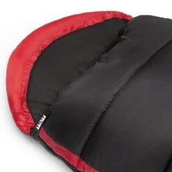 Nils Camp Schlafsack NC2012 (2-Jahreszeiten-Schlafsack) Schwarz/rot 190x80cm -Günstiges Draussen Herz Geschäft Nils Camp 15 04 107 NC2012 Schlafsack 7 600x600 1