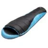 Nils Camp Schlafsack NC2012 (2-Jahreszeiten-Schlafsack) 190x80cm Schwarz/hellblau