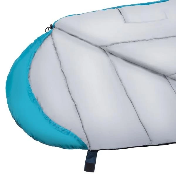 Nils Camp Schlafsack NC2012 (2-Jahreszeiten-Schlafsack) Grau/blau 190x80cm 2 Nils Camp Schlafsack NC2012 (2-Jahreszeiten-Schlafsack) Grau/blau 190x80cm – Bild 2