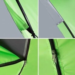 Nils Camp Campingzelt Highland NC6031 - Wasserabweisend, 2 Eingänge, Für 6 Personen - Grau/lime -Günstiges Draussen Herz Geschäft Nils Camp CampingZelt 6Personen NC6031 5 600x600 1