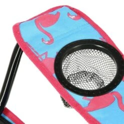 Nils Camp Strandstuhl NC3045 (Nutzergewicht Max. 110 Kg) Flamingo Blau -Günstiges Draussen Herz Geschäft Nils Camp Campingstuhl NC3045 8 600x600 1