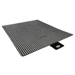 Nils Camp Picknickdecke NC2310 Weiss/schwarz 300x200cm