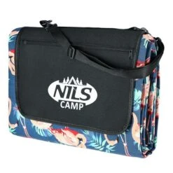 Nils Camp Picknickdecke NC8014 (Motiv Flamingo) Blau 220x200cm -Günstiges Draussen Herz Geschäft Nils Camp Picknicdecke NC8014 Flamingo 3 600x600 1