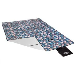 Nils Camp Picknickdecke NC8014 (Motiv Flamingo) Blau 220x200cm -Günstiges Draussen Herz Geschäft Nils Camp Picknicdecke NC8014 Flamingo 4 600x600 1