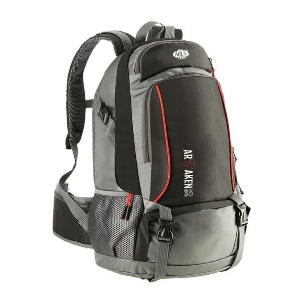 Nils Camp Wanderrucksack CBT7101 Arsaken 35 Liter Schwarz/grau 1 Nils Camp Wanderrucksack CBT7101 Arsaken 35 Liter Schwarz/grau