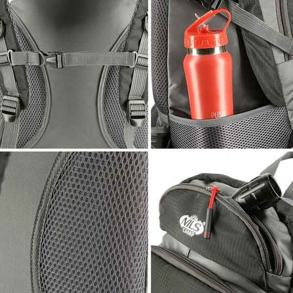 Nils Camp Wanderrucksack CBT7101 Arsaken 35 Liter Schwarz/grau 8 Nils Camp Wanderrucksack CBT7101 Arsaken 35 Liter Schwarz/grau – Bild 8