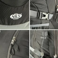 Nils Camp Wanderrucksack CBT7176 Quest 40 Liter Schwarz -Günstiges Draussen Herz Geschäft Nils Camp Rucksack Quest CBT7126 schwarz 40liter 8 600x600 1