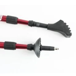 Nils Camp Wanderstöcke NW802 (Trekkingstöcke, Gummispitzen, Höhenverstellbar) Rot - 2 Stück -Günstiges Draussen Herz Geschäft Nils Camp Stoecke Wander Trekking NW802 6 600x600 1