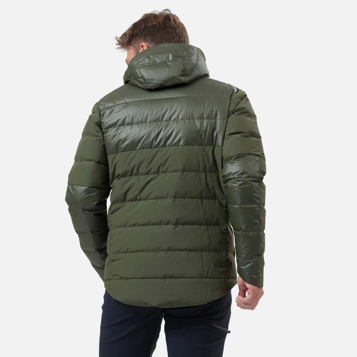 Odlo Winterjacke Severin N-Thermic Insulated Mit Kapuze (wasserabweisend, Winddicht, Atmungsaktiv) Dunkelgrün Herren 5 Odlo Winterjacke Severin N-Thermic Insulated Mit Kapuze (wasserabweisend, Winddicht, Atmungsaktiv) Dunkelgrün Herren – Bild 5