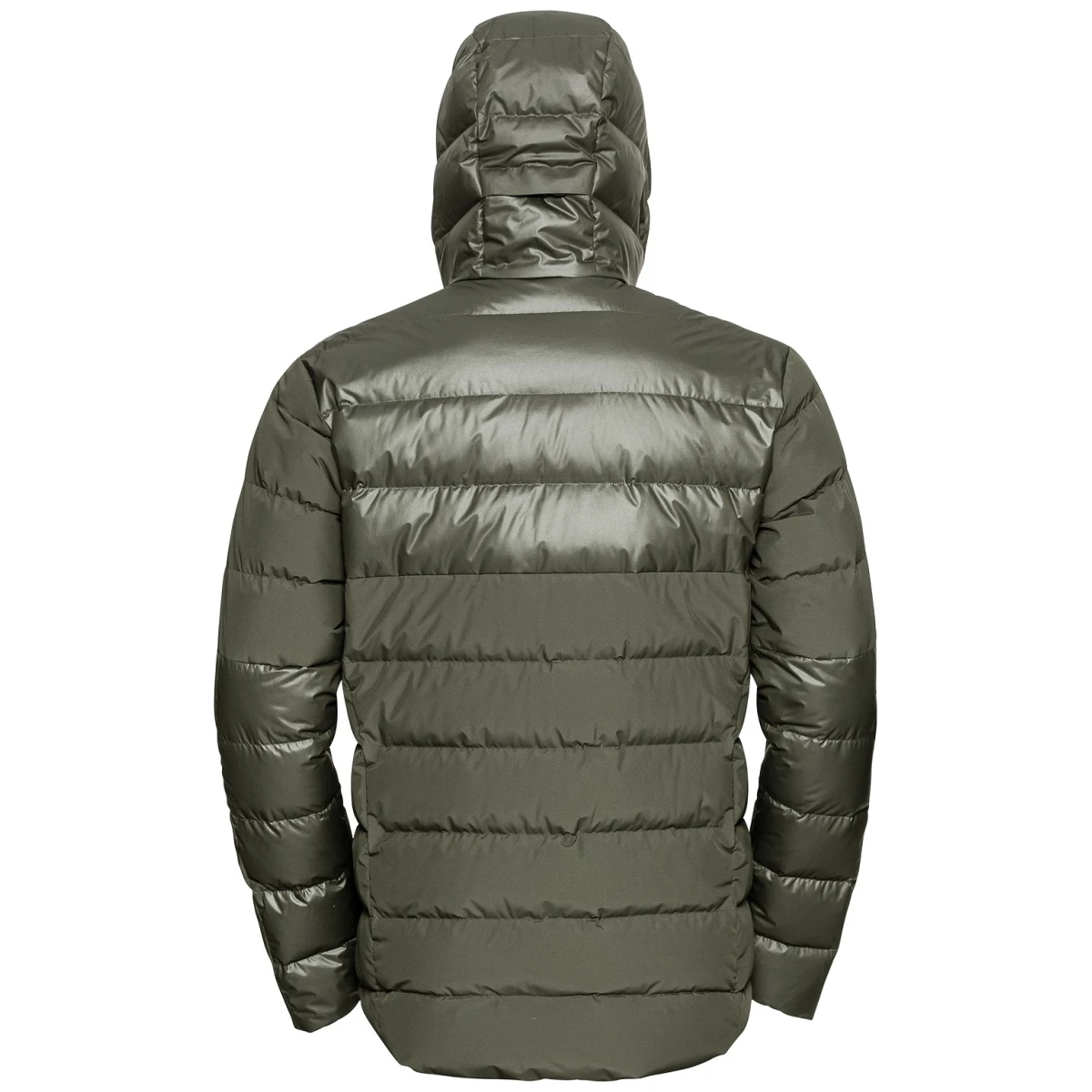 Odlo Winterjacke Severin N-Thermic Insulated Mit Kapuze (wasserabweisend, Winddicht, Atmungsaktiv) Dunkelgrün Herren 2 Odlo Winterjacke Severin N-Thermic Insulated Mit Kapuze (wasserabweisend, Winddicht, Atmungsaktiv) Dunkelgrün Herren – Bild 2