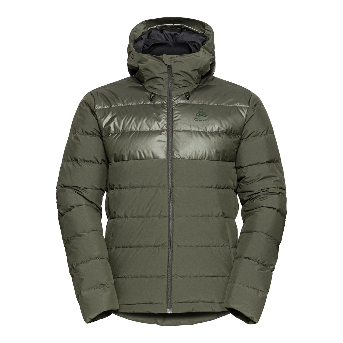 Odlo Winterjacke Severin N-Thermic Insulated Mit Kapuze (wasserabweisend, Winddicht, Atmungsaktiv) Dunkelgrün Herren 1 Odlo Winterjacke Severin N-Thermic Insulated Mit Kapuze (wasserabweisend, Winddicht, Atmungsaktiv) Dunkelgrün Herren
