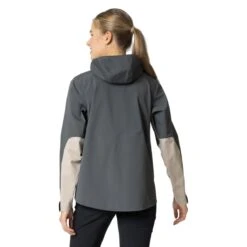 Odlo Wanderjacke Ascent 3-Lagen Mit Kapuze (wasserdicht, Atmungsaktiv Und Leicht) Beige/grau Damen -Günstiges Draussen Herz Geschäft Odlo 528871 21036 Ascent Jacke Damen 4 1200x1200 1