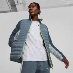 Puma Winterjacke PackLITE Primaloft Blau Herren -Günstiges Draussen Herz Geschäft PUMA 849356 18 Steppjacke Packlite Primaloft201 1024x1024 1