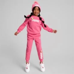 Puma Wintermütze (Pompon) Small World Pom Beanie Pink Kinder -Günstiges Draussen Herz Geschäft Puma mutze Small World Pom 024073 02 4 960x960 1