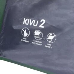 Regatta Campingzelt Kivu V3 - Wasserabweisend, 1 Eingange, Für 2 Personen - Grün/grau -Günstiges Draussen Herz Geschäft Regatta Campingzelt Kivu V3 2Personen RCE380 U9Q 6 798x798 1