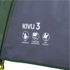 Regatta Campingzelt Kivu V3 - Wasserabweisend, 1 Eingange, Für 3 Personen - Grün/grau -Günstiges Draussen Herz Geschäft Regatta Campingzelt Kivu V3 3Personen RCE372 U9Q 7 797x797 1
