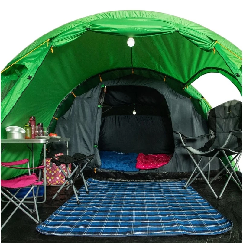 Regatta Campingzelt Vester - Wasserabweisend, 1 Eingange, Für 4 Personen - Grün 3 Regatta Campingzelt Vester - Wasserabweisend, 1 Eingange, Für 4 Personen - Grün – Bild 3